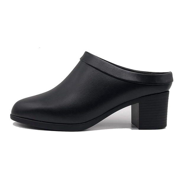 women's mule dress shoes The Camila Leather The Linda mule loafer combines the timeless sophistication of a classic penny loafer with the modern convenience of a backless mule Jenni Kayne Leather Lug Mule