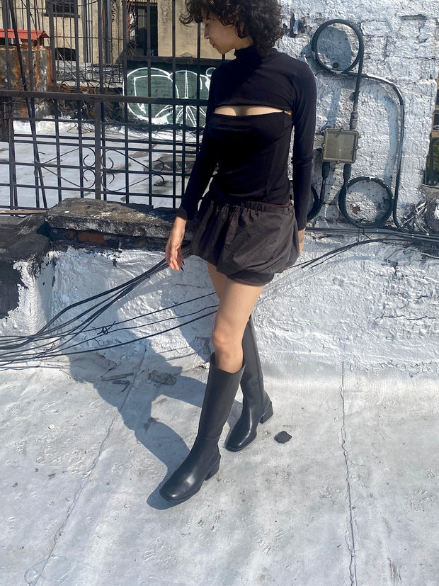 Tubo Boot HOPP Comfortable and Chic Women's Shoes Knee