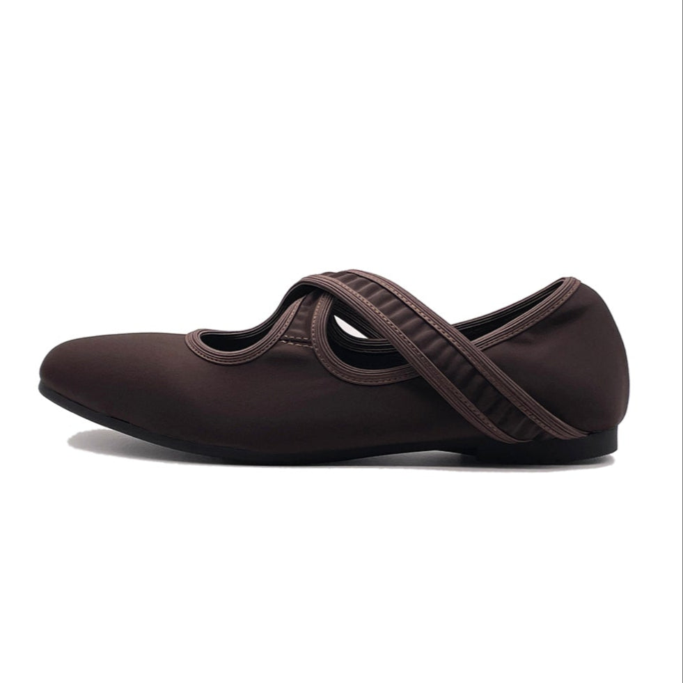 X Ballet - Cacao Stretch. Comfortable and Chic Women's Shoes – HOPP