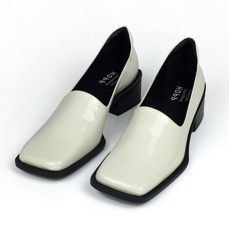 Bare Loafer - Patent Cream. HOPP Comfortable and Chic Women's Shoes Loafer Pump Padded Insoles 6 Bare Loafer - Patent Cream. HOPP Comfortable and Chic Women's Shoes Loafer Pump Padded Insoles 6