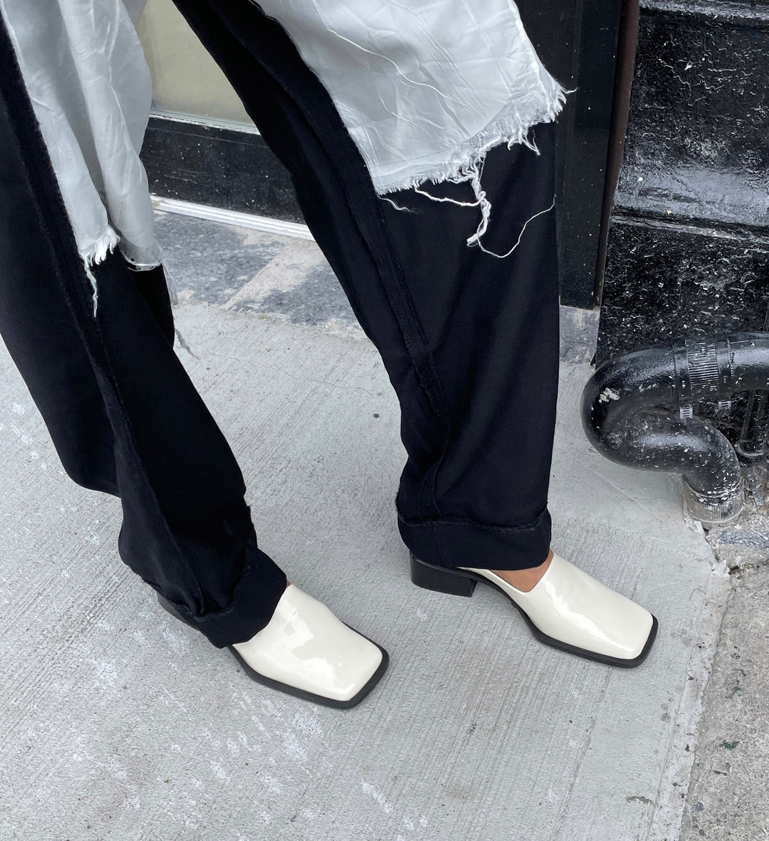 Amazon.com | TNXZ Girl's Chunky Platform Loafers with Buckle