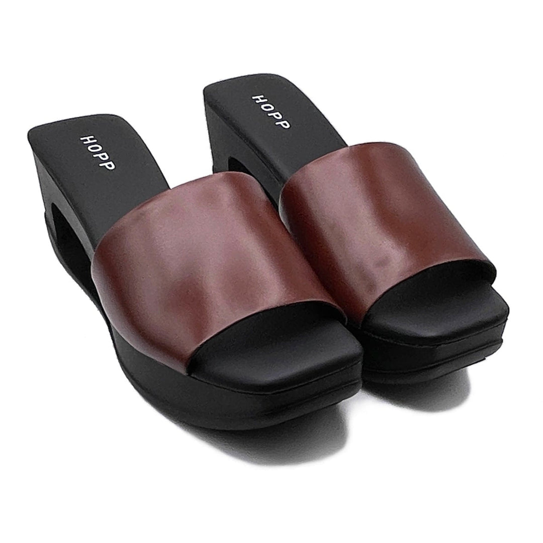 Limbo Slide - Black. Comfortable and Chic Women's Platform Shoes