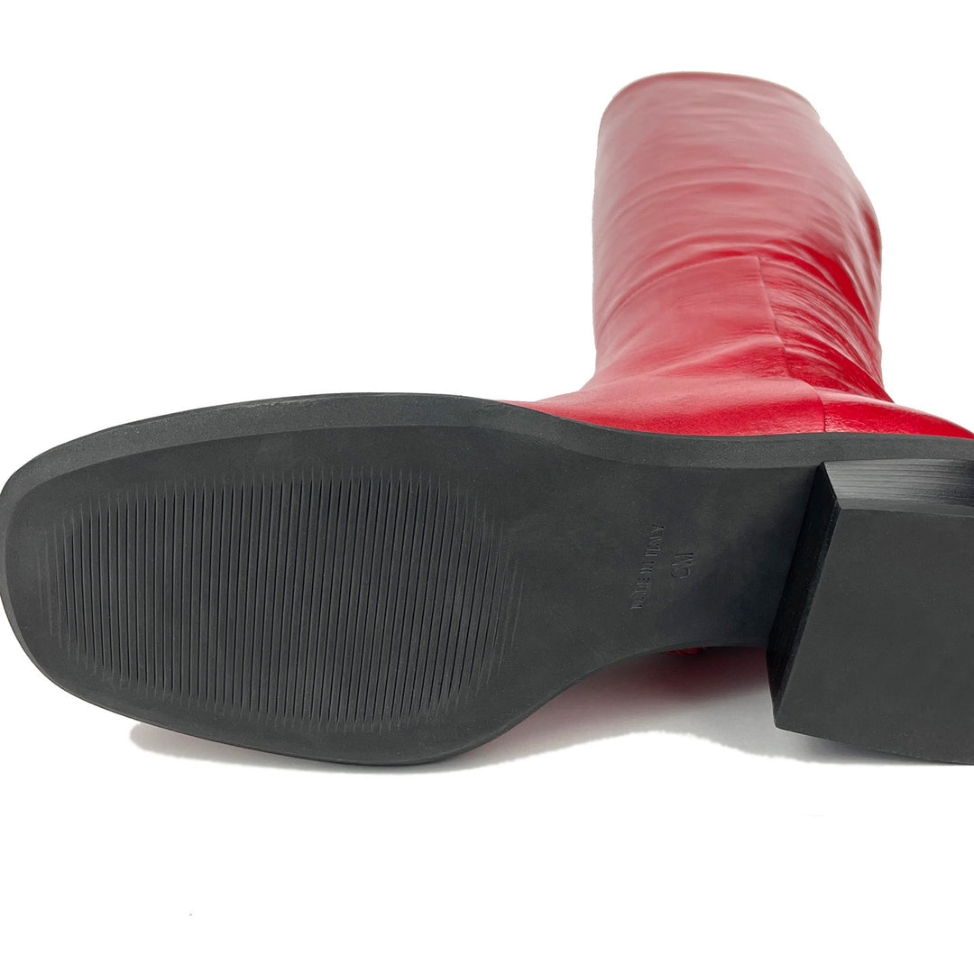 Tubo Boot - Saddle. HOPP Comfortable and Chic Women's Shoes